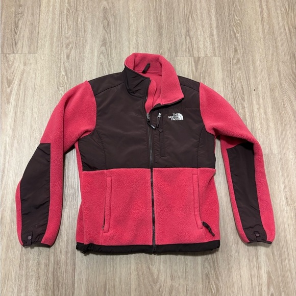 The North Face Jackets & Blazers - The North Face Pink and Brown Denali jacket